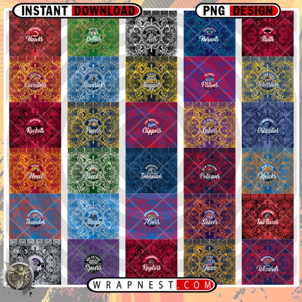 BUNDLE - NBA LACE & LOGOS