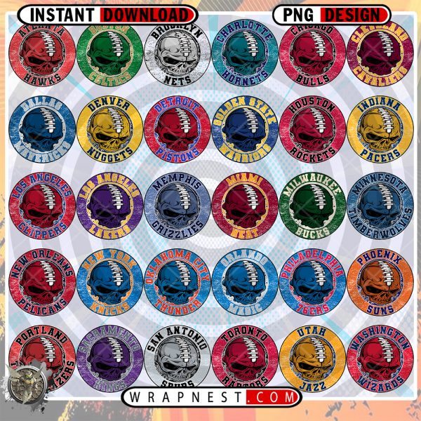 NBA SKULL LOGO BUNDLE