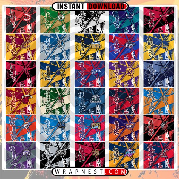 BUNDLE - NBA TEAM SPORTS WRAPS
