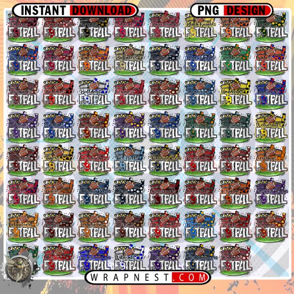 NCAA RETRO FOOTBALL BUNDLE