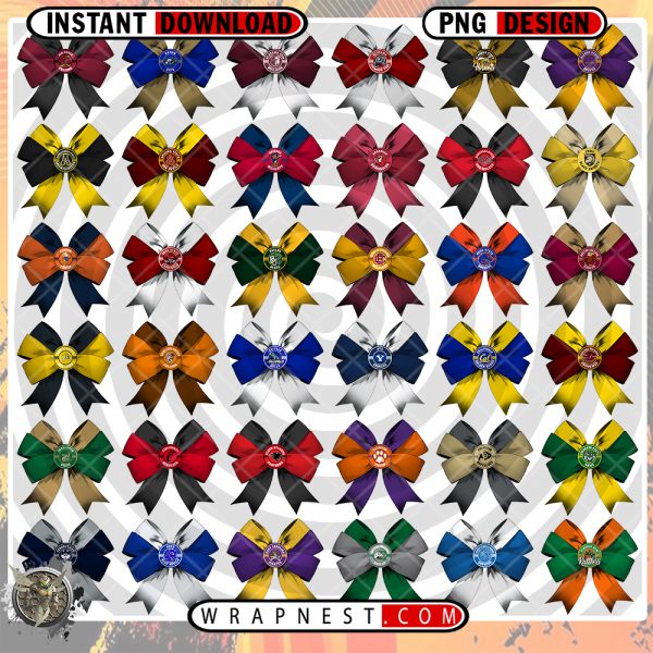 BUNDLE - NCAA TEAM BOW