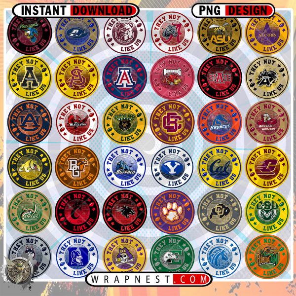 NCAA THEY NOT LOGO BUNDLE