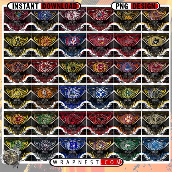 BUNDLE - TRIBAL WRAPS NCAA