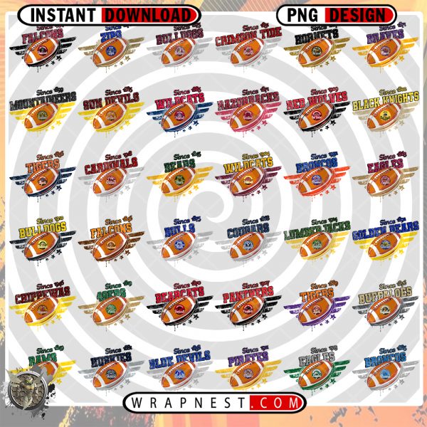 NCAA VINTAGE WINGS BUNDLE