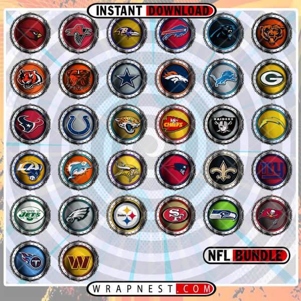 NFL BUNDLE BARB WIRE LOGO