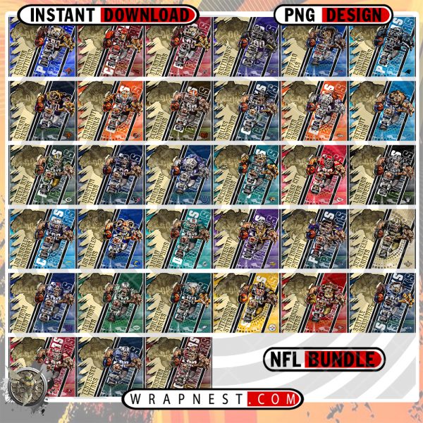 NFL FATHEAD WRAP BUNDLE