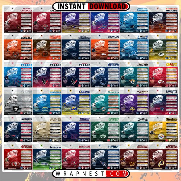 BUNDLE - NFL HATERS WRAPS