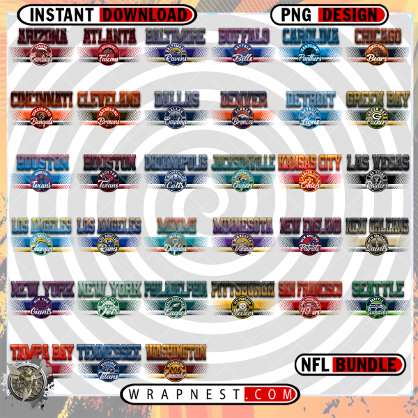 NFL BUNDLE TEAM STRIPE