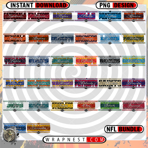 NFL BUNDLE TEAM STRIPE