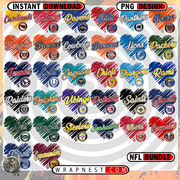 NFL BUNDLE HEART LOGO