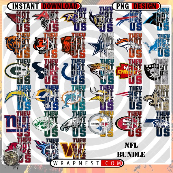 NFL THEY NOT LIKE US BUNDLE