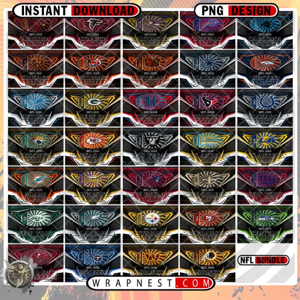 BUNDLE - TRIBAL WRAPS NFL