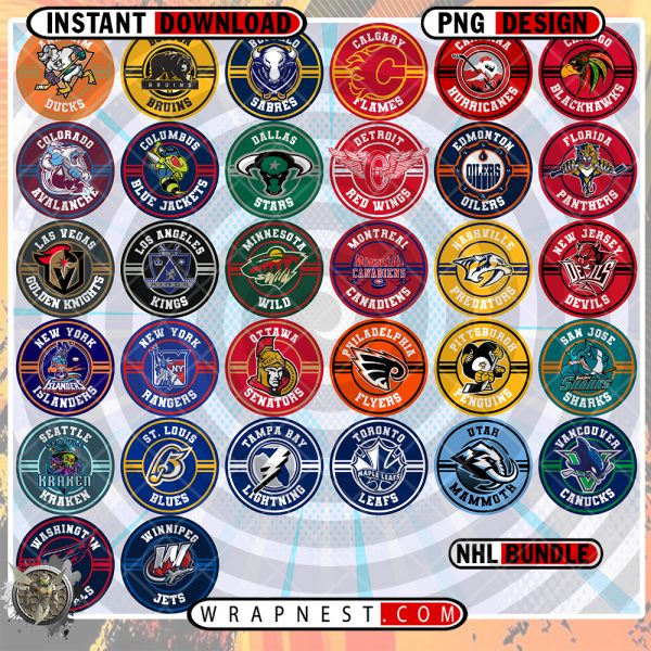 NHL CIRCLE LOGO BUNDLE