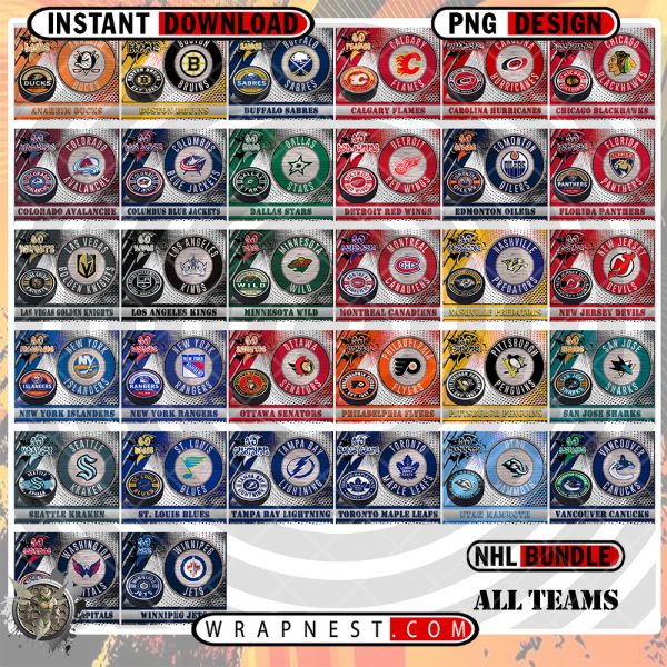 BUNDLE - GO TEAM WRAP NHL