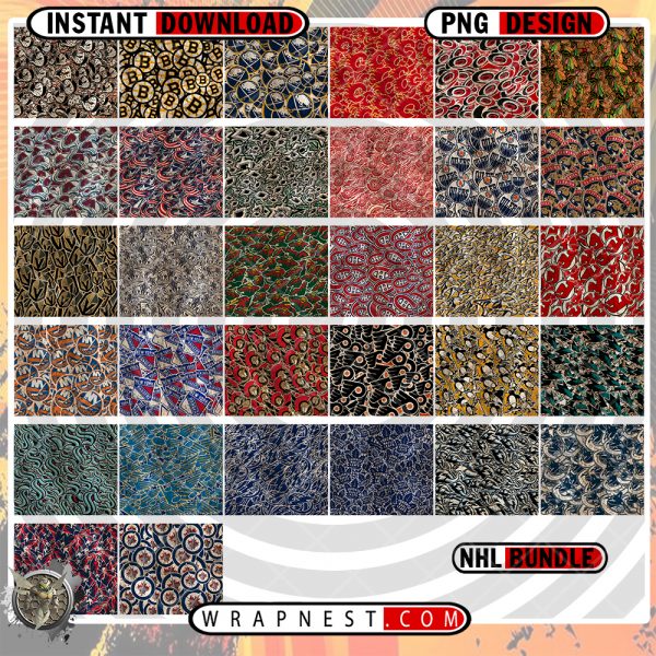 BUNDLE - NHL LOGO BG WRAPS