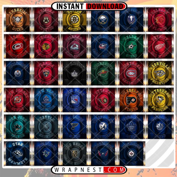 BUNDLE - NHL METAL WRAPS
