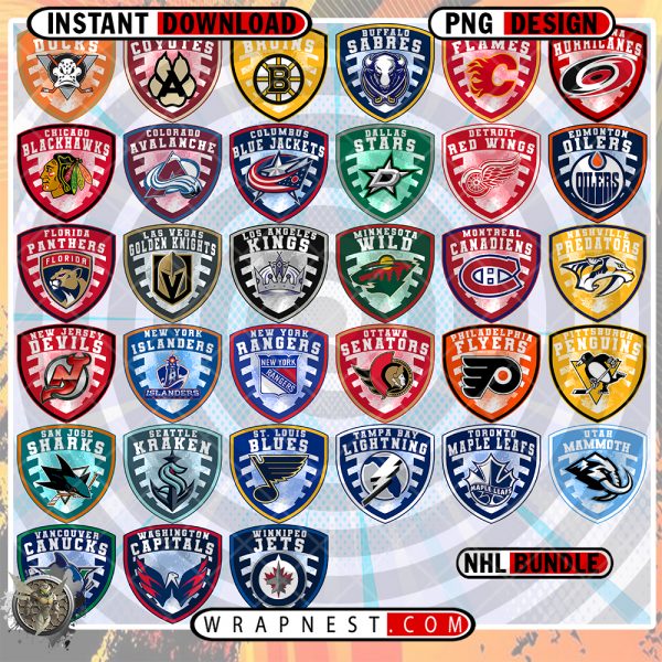 NHL SHIELD v1 LOGO BUNDLE