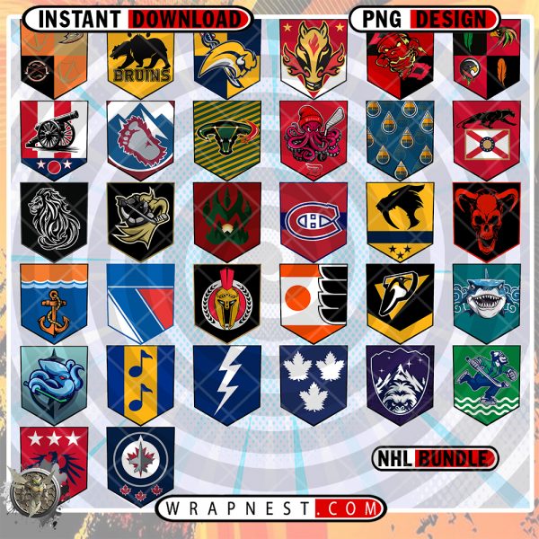 NHL SIGIL LOGO BUNDLE