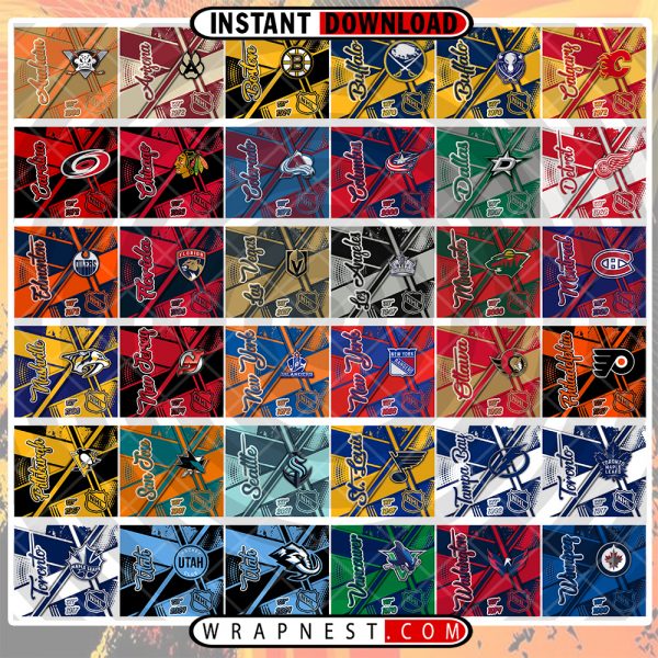 BUNDLE - NHL TEAM SPORTS WRAPS