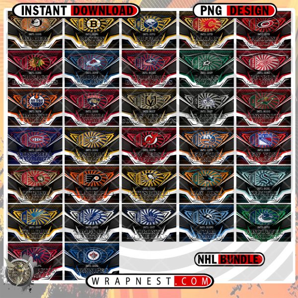 BUNDLE - TRIBAL WRAPS NHL