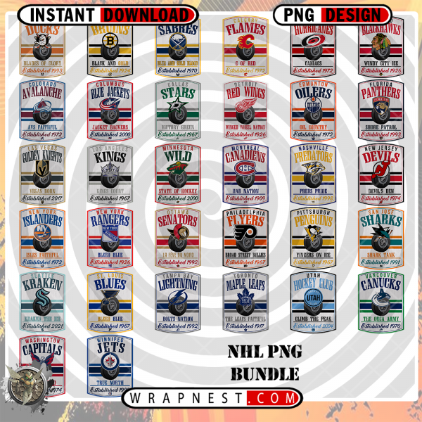 NHL VINTAGE WOOD BUNDLE