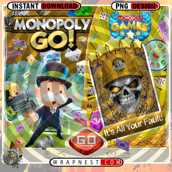 PREDATORS MONOPOLY GO WRAP