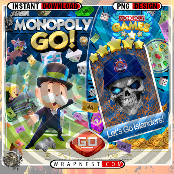 ISLANDERS MONOPOLY GO WRAP