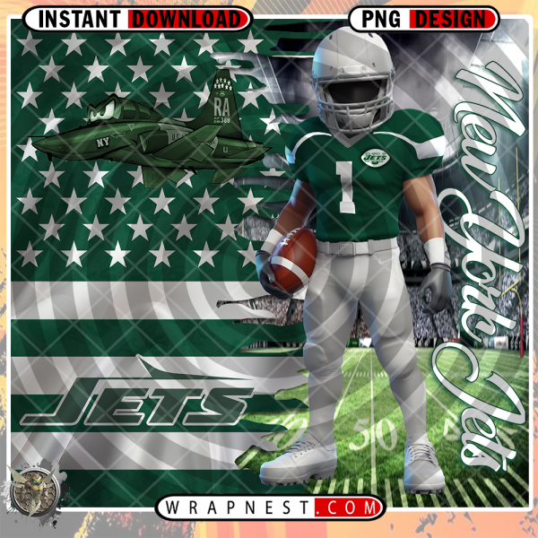 JETS FLAG WRAP
