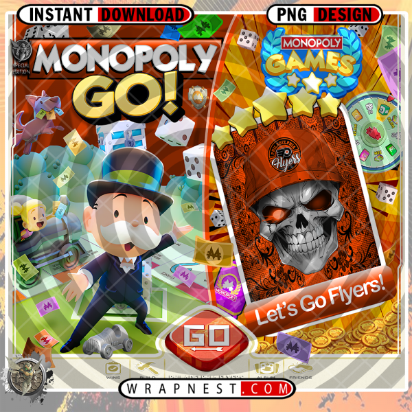 FLYERS MONOPOLY GO WRAP