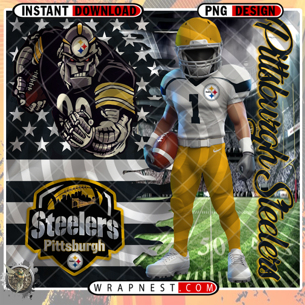 STEELERS FLAG WRAP