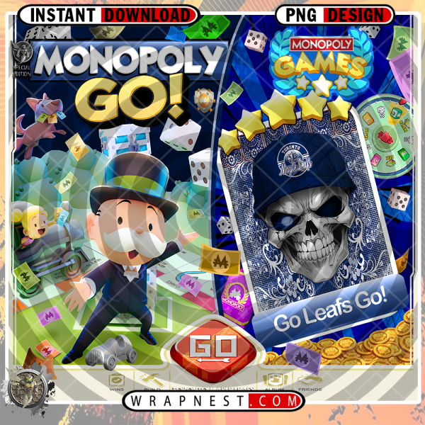LEAFS MONOPOLY GO WRAP