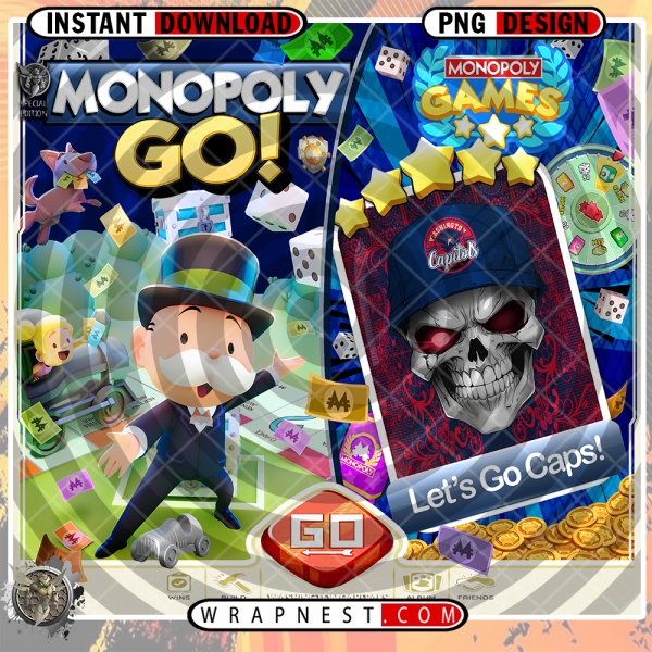 CAPITALS MONOPOLY GO WRAP