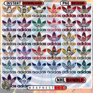 NHL ADIDAS PNG BUNDLE