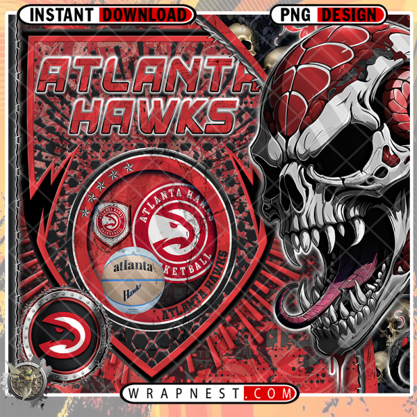 HAWKS SKULL SHIELD
  WRAP