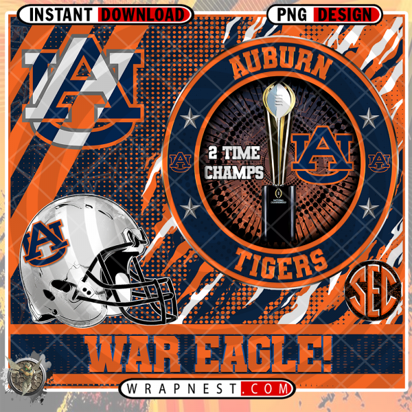 TIGERS CHAMPION WRAP