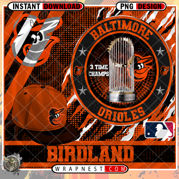 ORIOLES CHAMPION WRAP