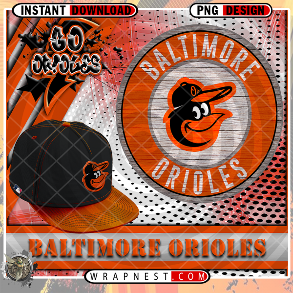 ORIOLES GO TEAM WRAP