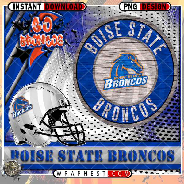 BRONCOS GO TEAM WRAP