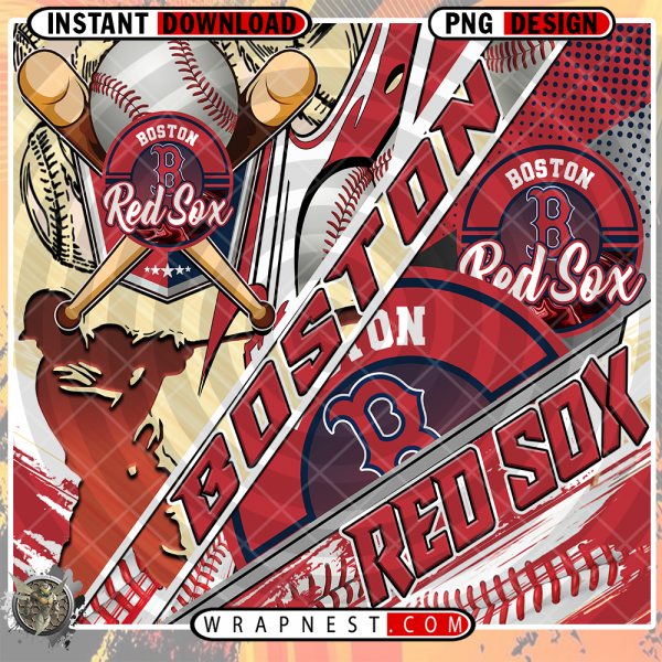 RED SOX SILHOUETTE WRAP