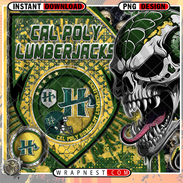 LUMBERJACKS SKULL SHIELD WRAP