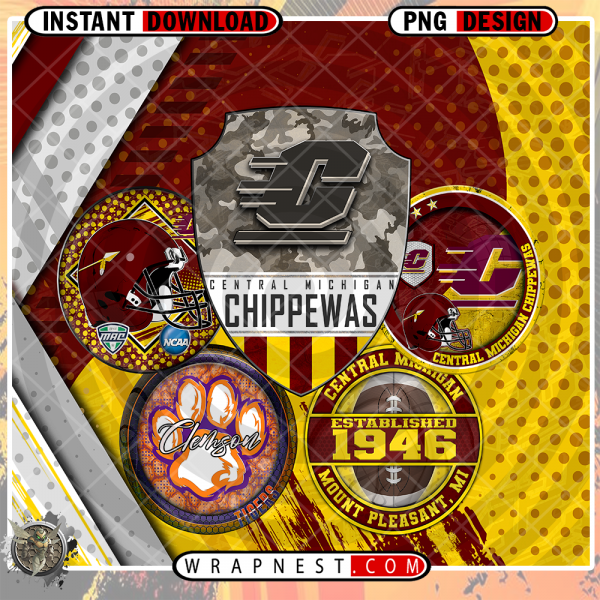CHIPPEWAS LOGO WRAP