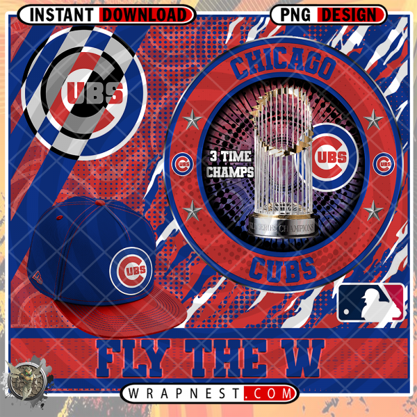 CUBS CHAMPION WRAP