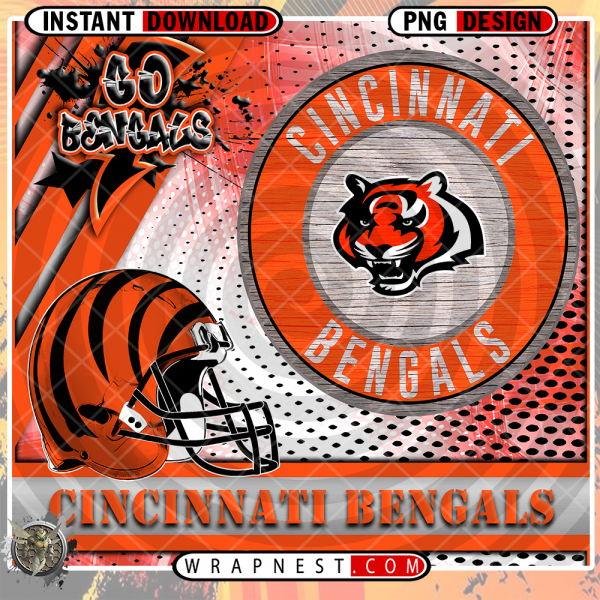 BENGALS GO TEAM WRAP