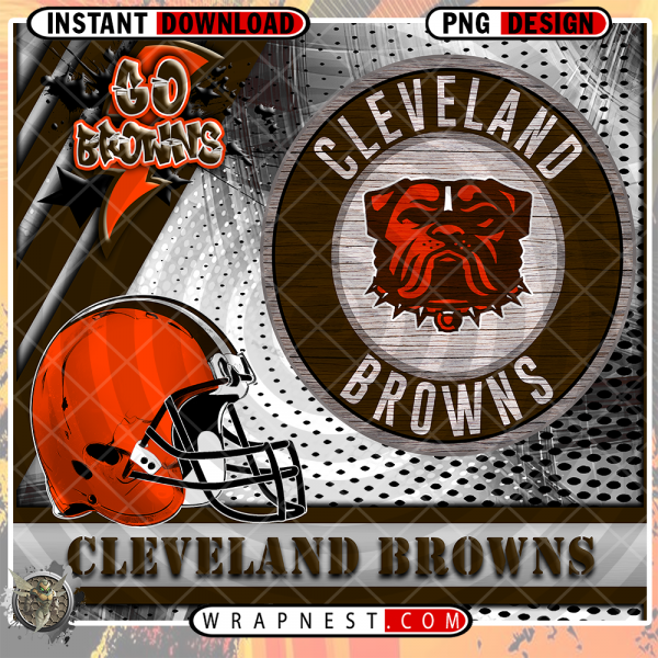 BROWNS GO TEAM WRAP