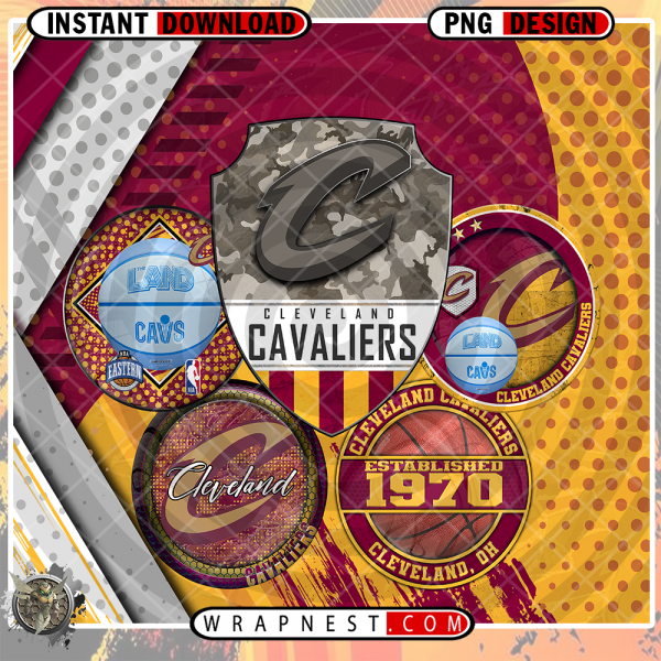 CAVALIERS LOGO WRAP