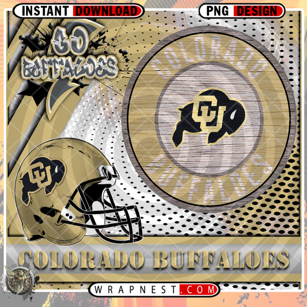 BUFFALOES GO TEAM WRAP