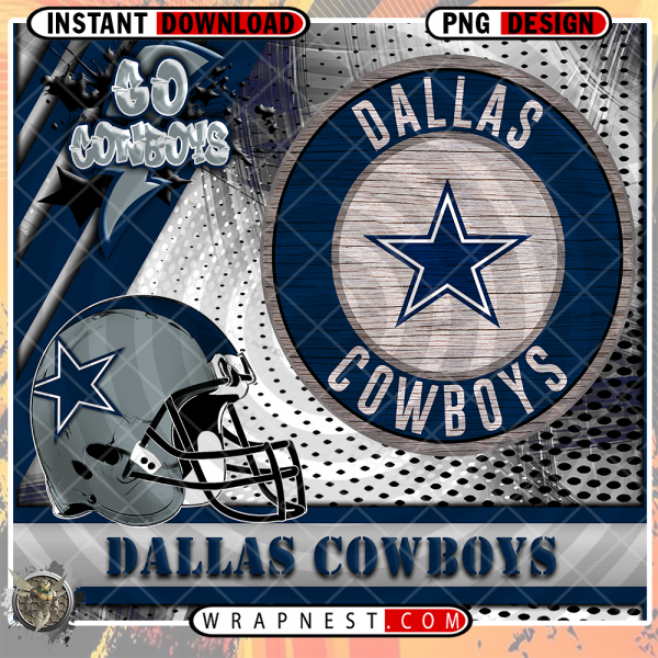 COWBOYS GO TEAM WRAP