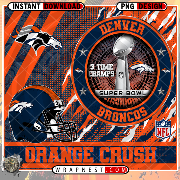 BRONCOS CHAMPION WRAP