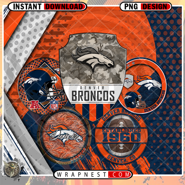 BRONCOS LOGO WRAP