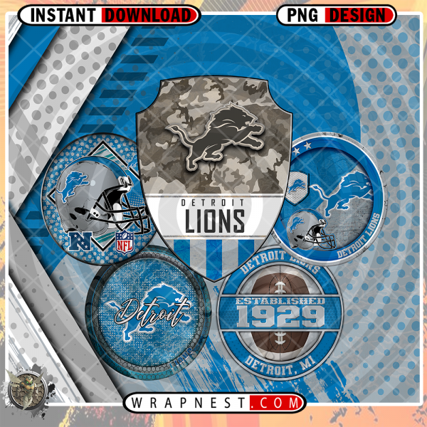 LIONS LOGO WRAP